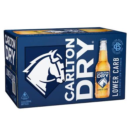 Carlton Dry 4.5% 330ml 24 Pack